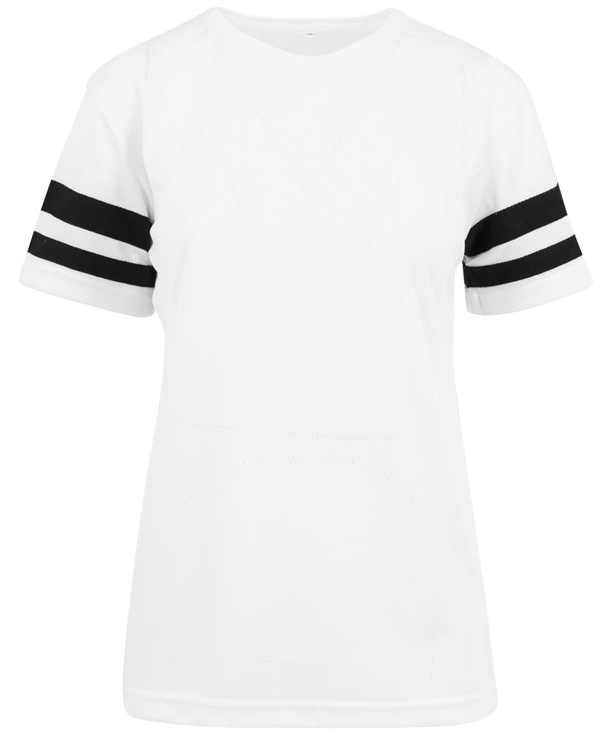 Women's Mesh Stripe Tee - BY033