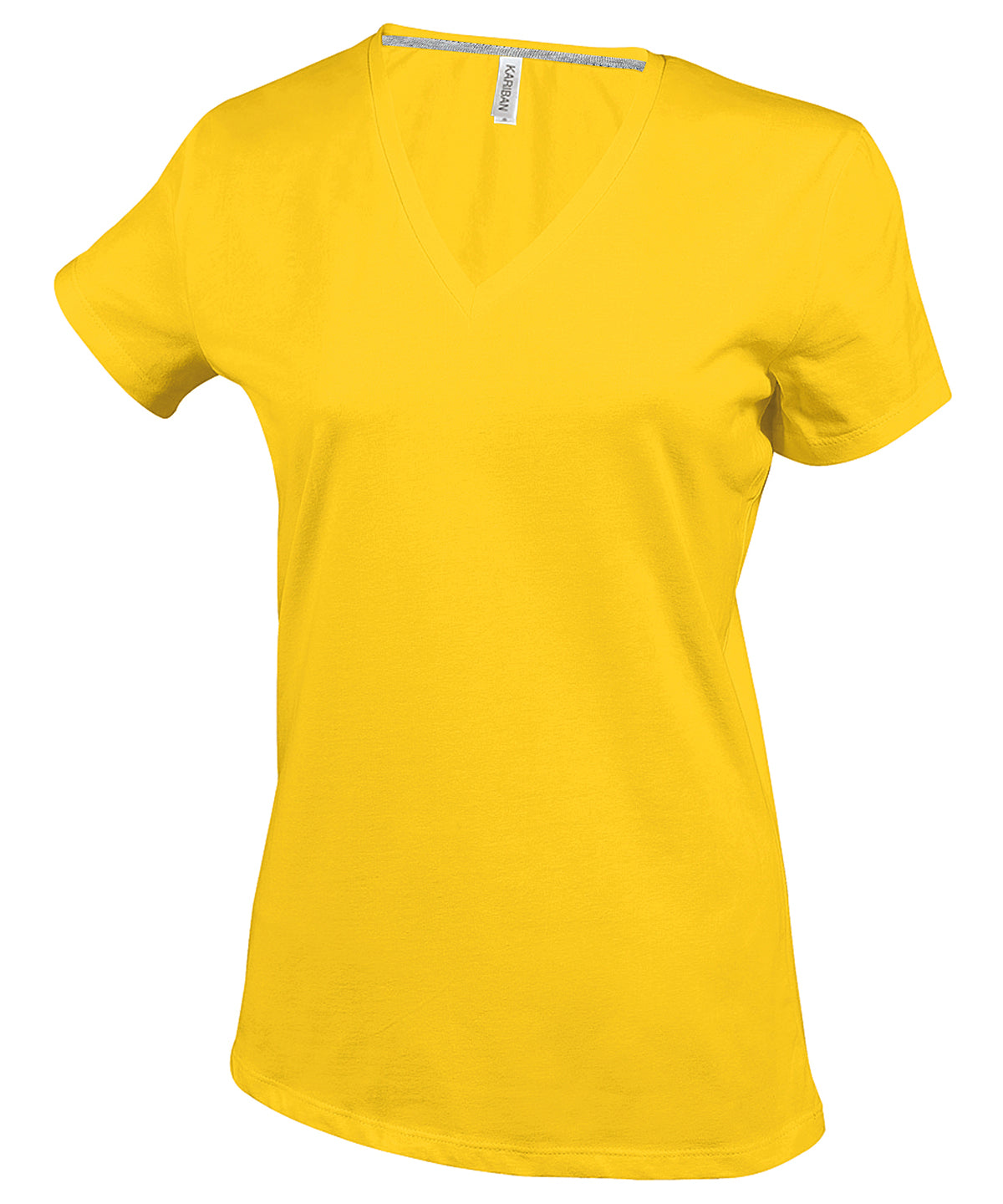 Ladies' Short-Sleeved V-Neck T-Shirt - KB381