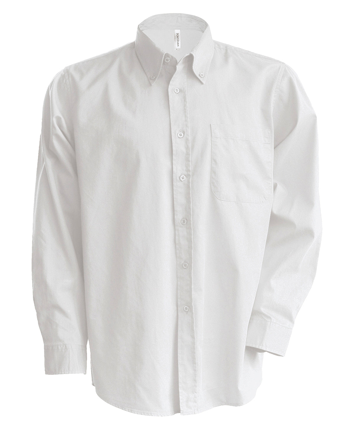 Men's Long-Sleeved Oxford Shirt - KB533