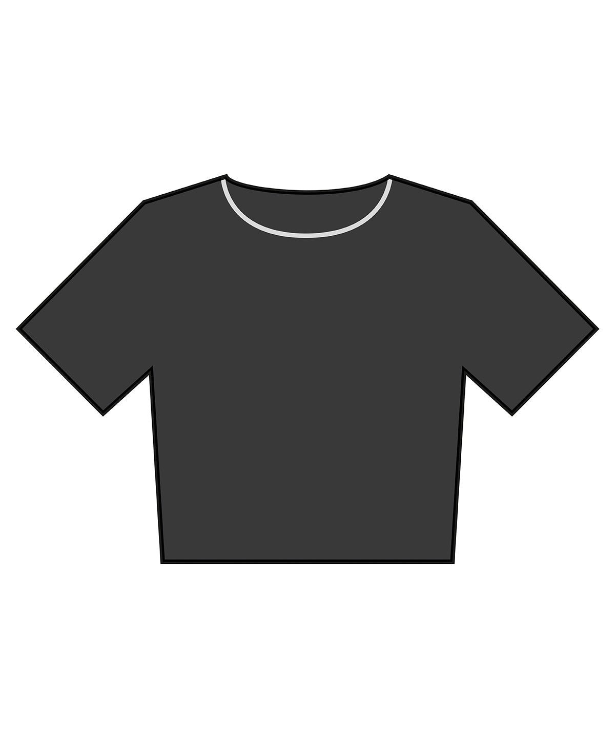 Women’s Heavyweight Washed Cropped Tee - BE160