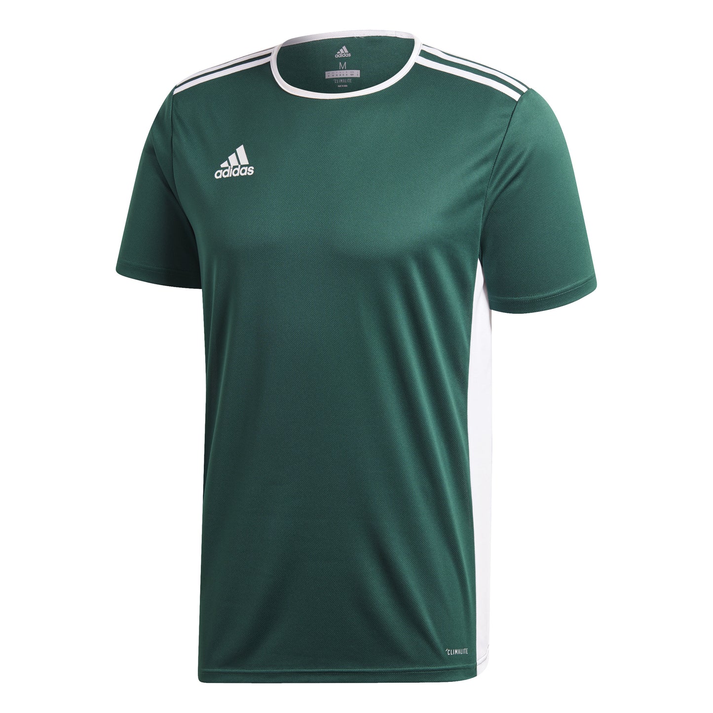 Adidas Entrada 18 SS Jersey Collegiate Green/White