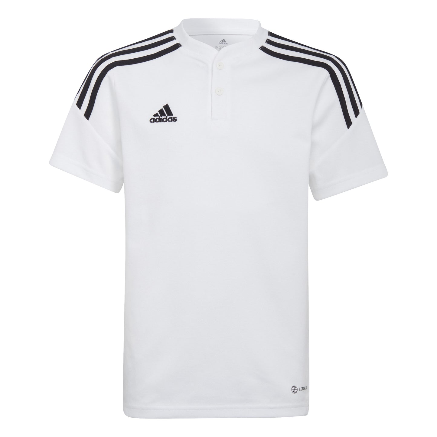 Adidas Junior Condivo 22 Polo Shirt White/Black