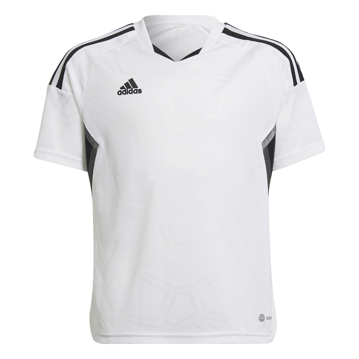 Adidas Junior Condivo 22 SS Matchday Shirt White/Black