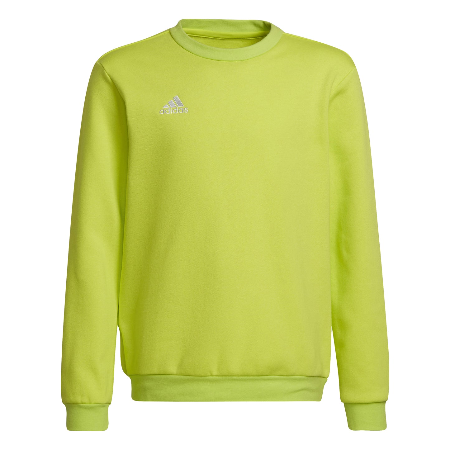 Adidas Junior Entrada 22 Sweat Top Team Semi Solar Yellow