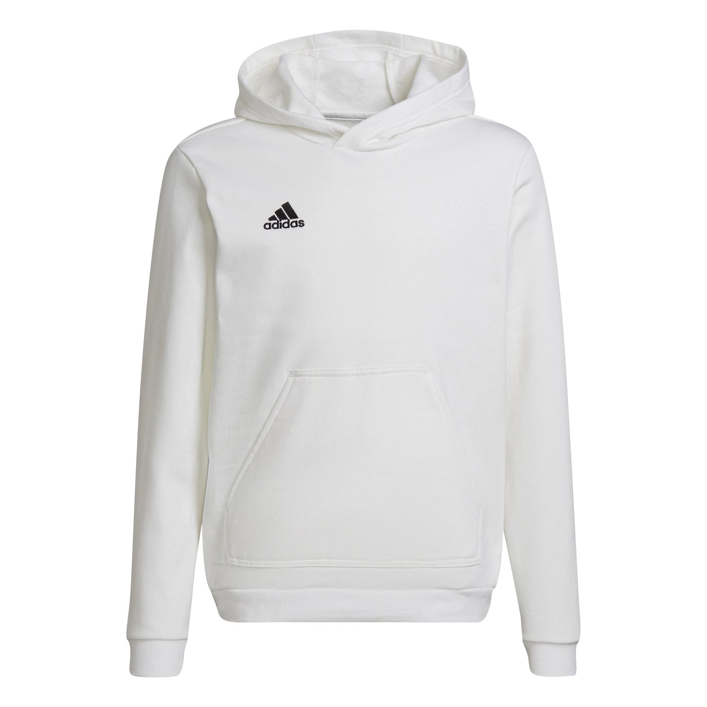 Adidas Junior Entrada 22 Pullover Hoody White/Black