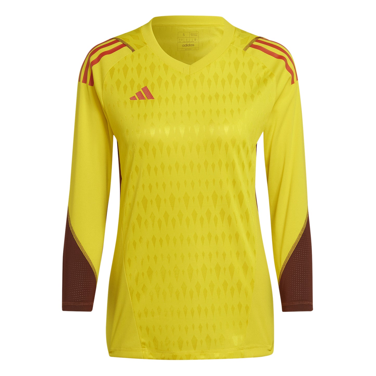 Adidas Tiro 23 Womens Pro LS GK Shirt Team Yellow/Team College Red