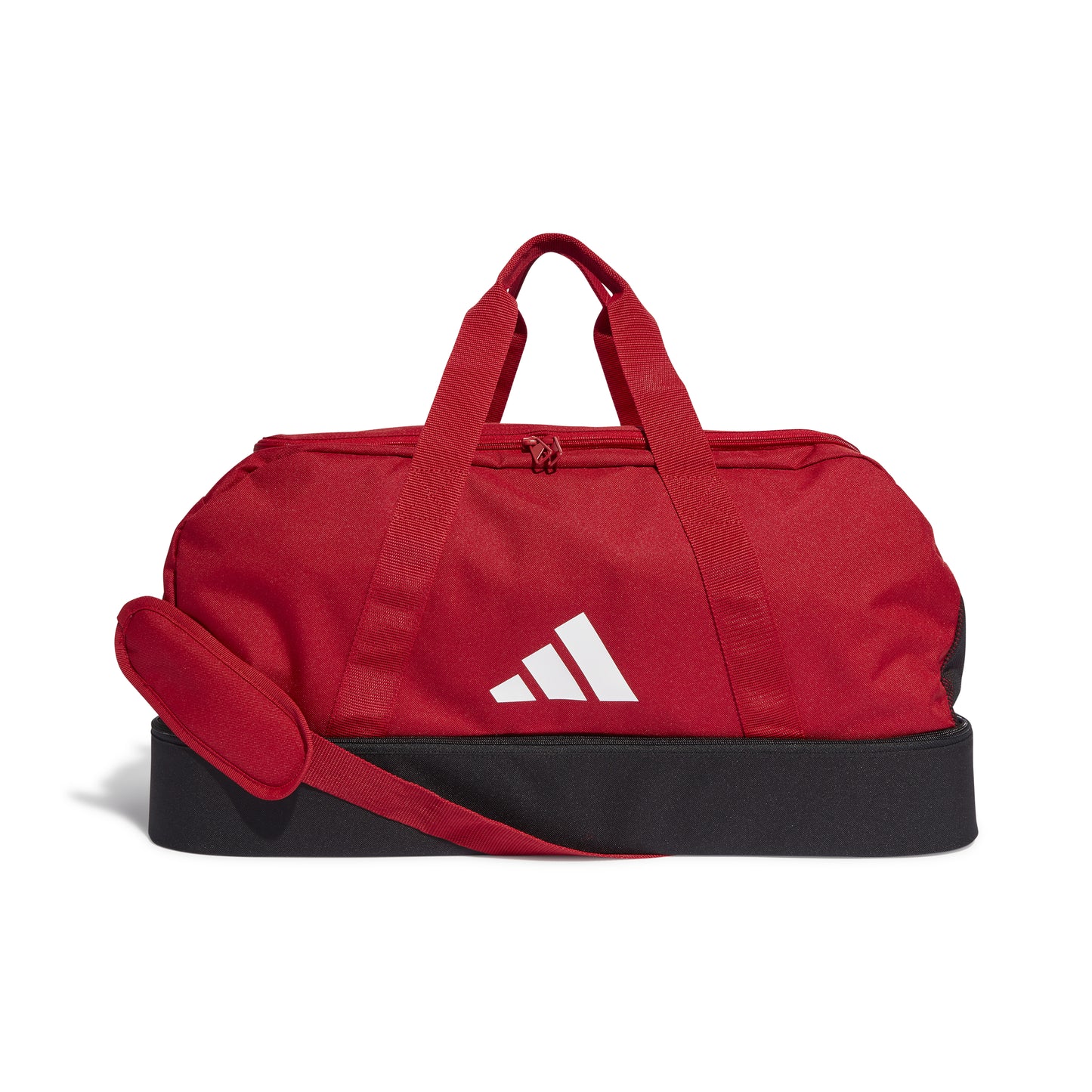 Adidas 3 Stripe Tiro League Duffle Bag (BC) Medium Team Power Red/Black/White