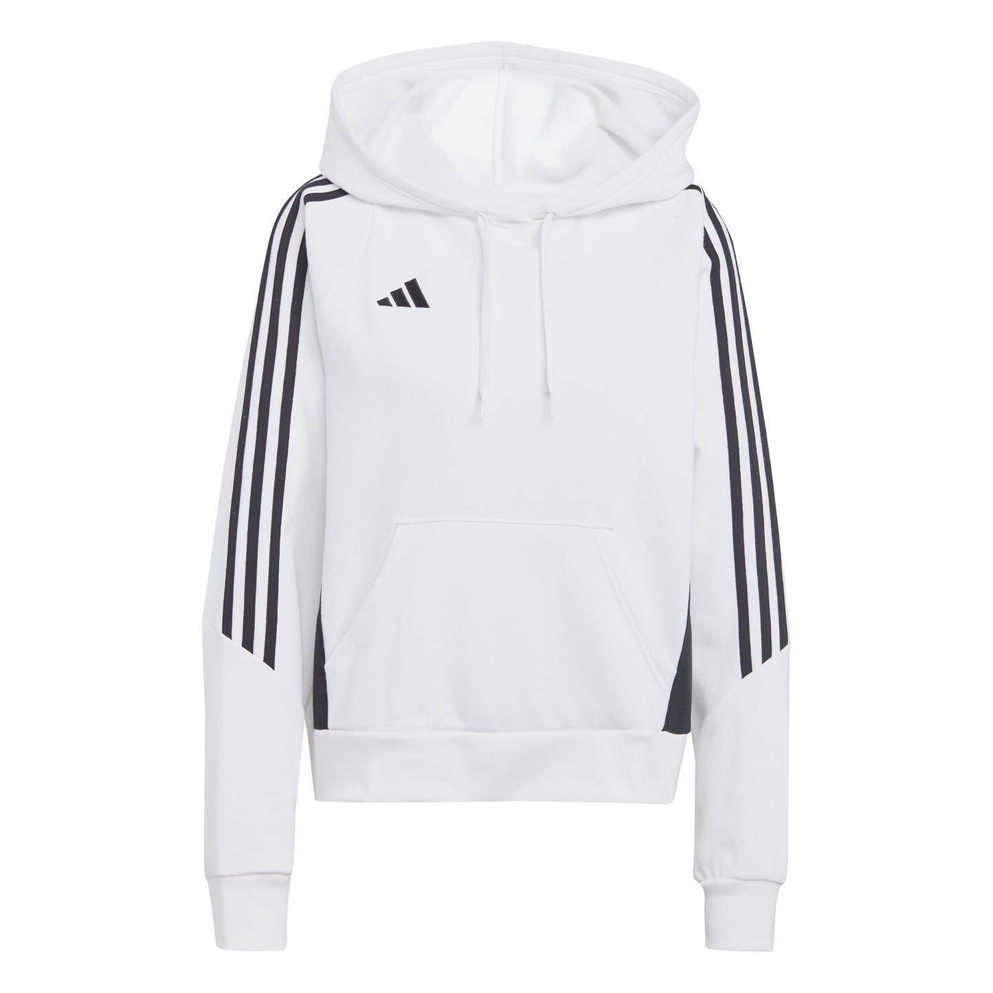 Adidas Tiro 24 Womens Sweat Hoodie White/Black