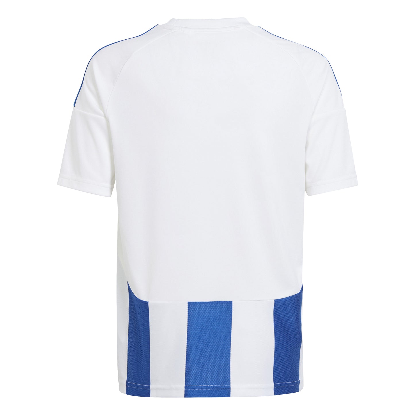 Adidas Striped 24 Junior Jersey White/Team Royal Blue