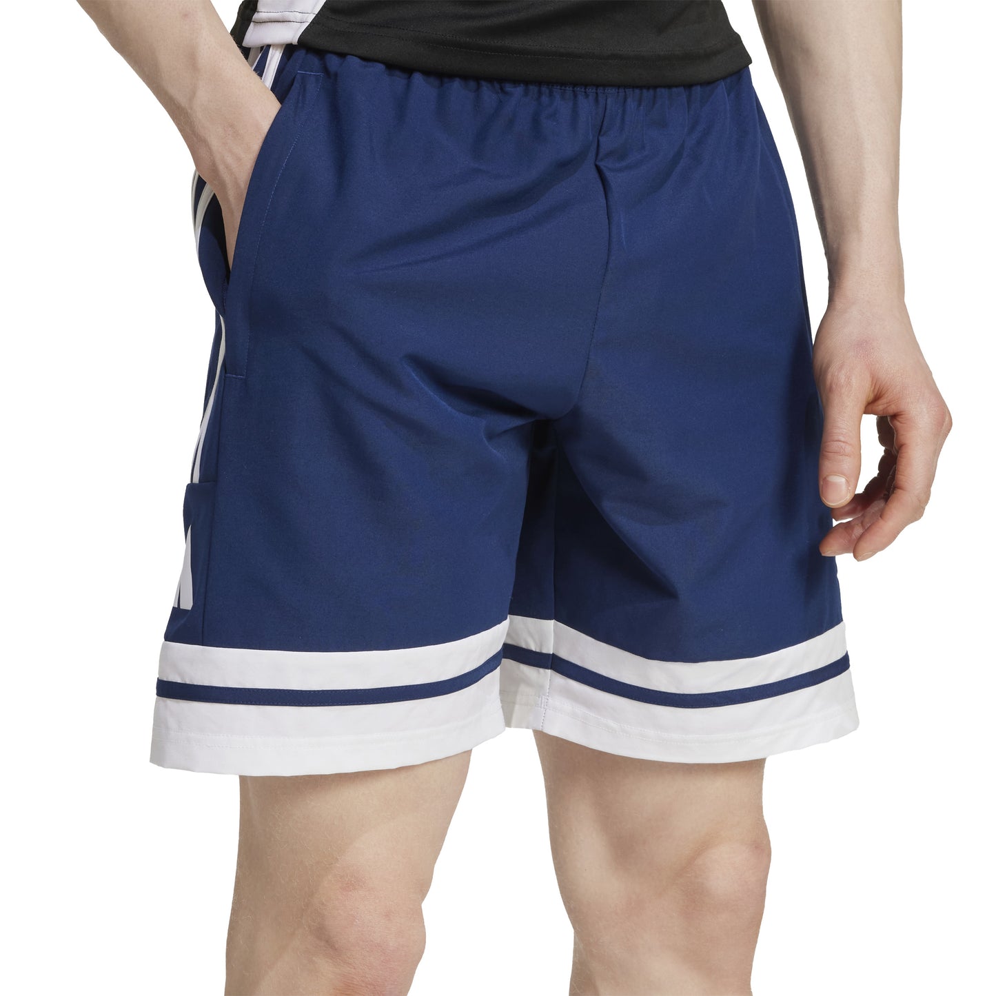 Adidas Squadra 25 Downtime Shorts - Team Navy Blue 2/White