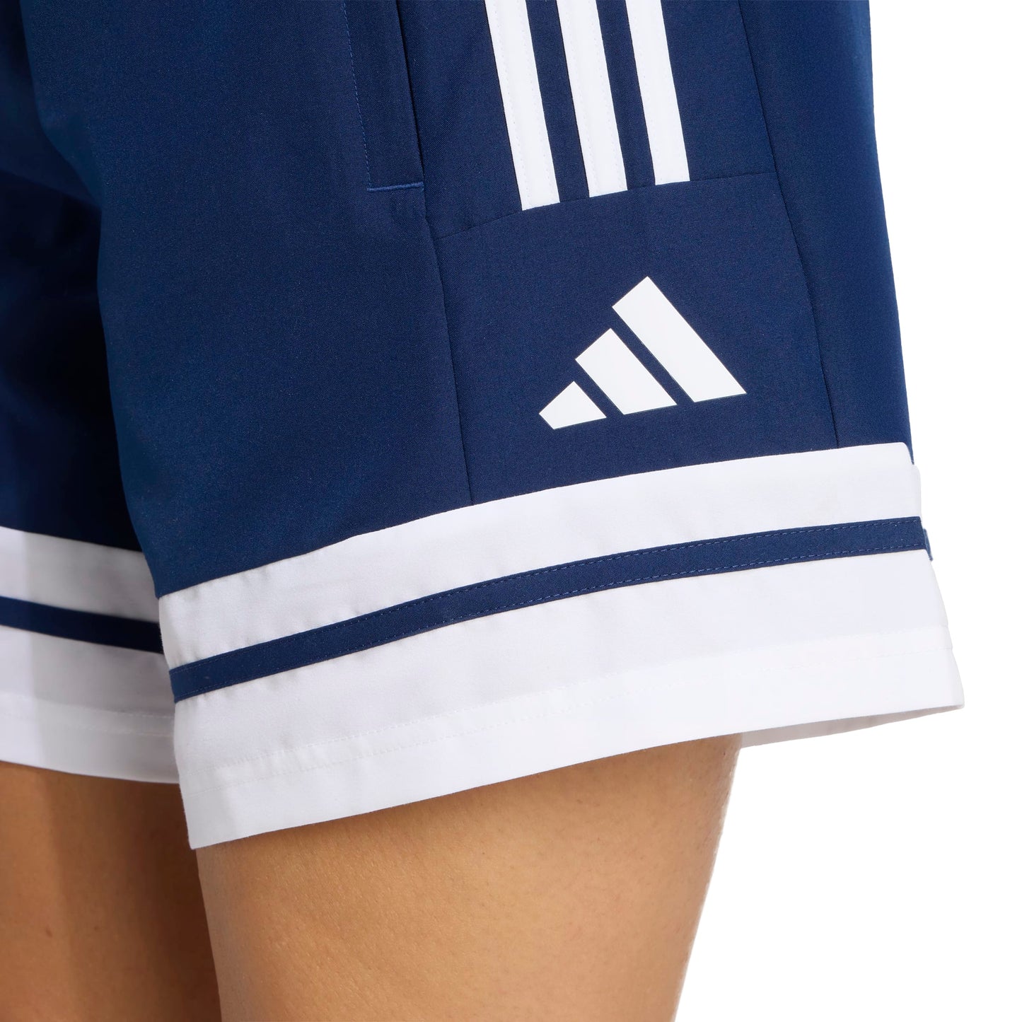 Adidas Squadra 25 Downtime Shorts - Team Navy Blue 2/White