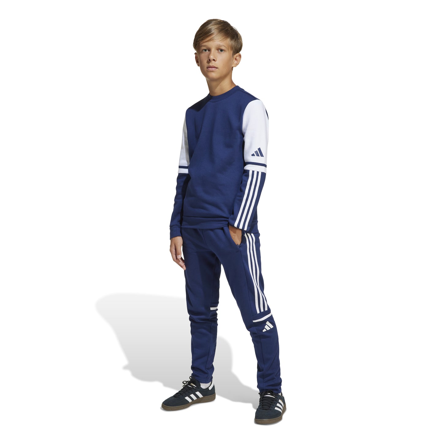 Adidas Squadra 25 Sweatshirt - Team Navy Blue 2/White