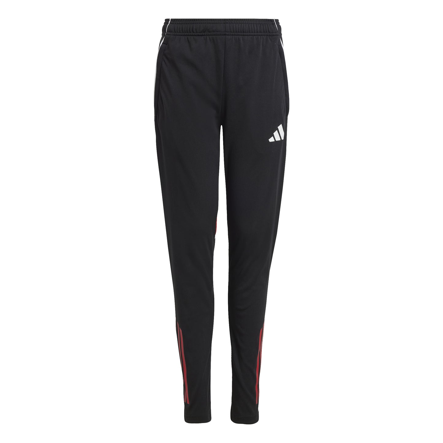 Adidas Junior Tiro 25 Competition Slim Training Pants Black/Team Power Red 2