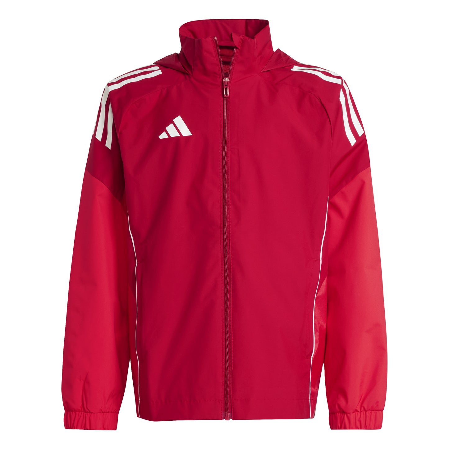 Adidas Junior Tiro 25 Competition All Weather Jacket Team Power Red 2/Pure Ruby