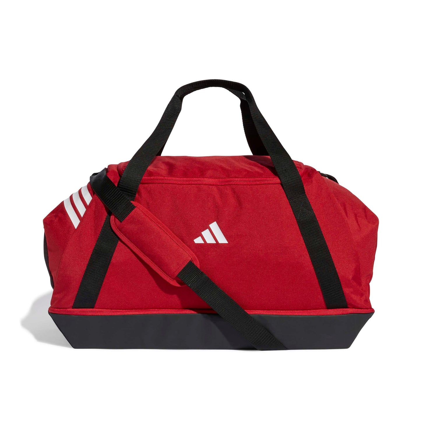 Adidas Tiro Duffle Bag With Bottom Compartment (Large) Team Power Red 2/White