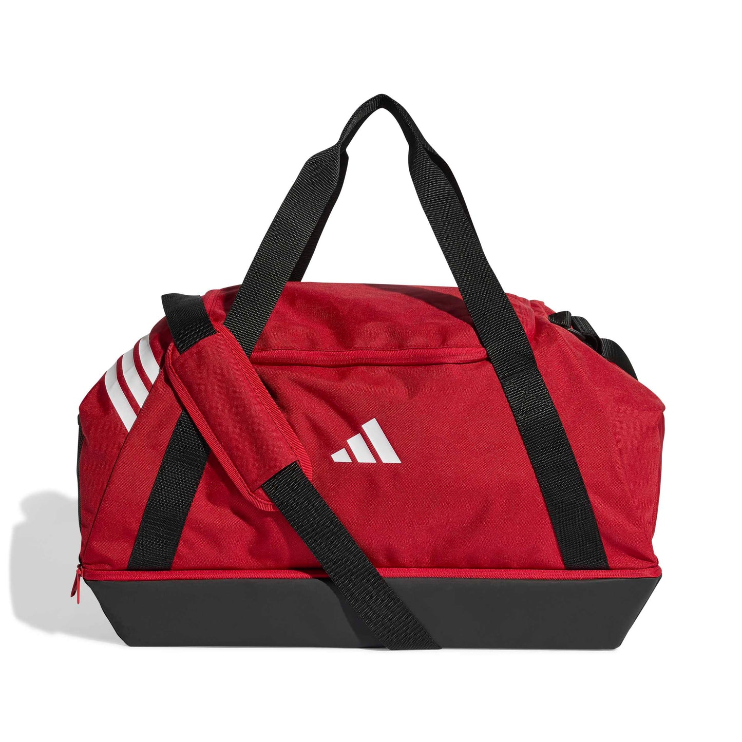 Adidas Tiro Duffle Bag With Bottom Compartment (Medium) Team Power Red 2/White