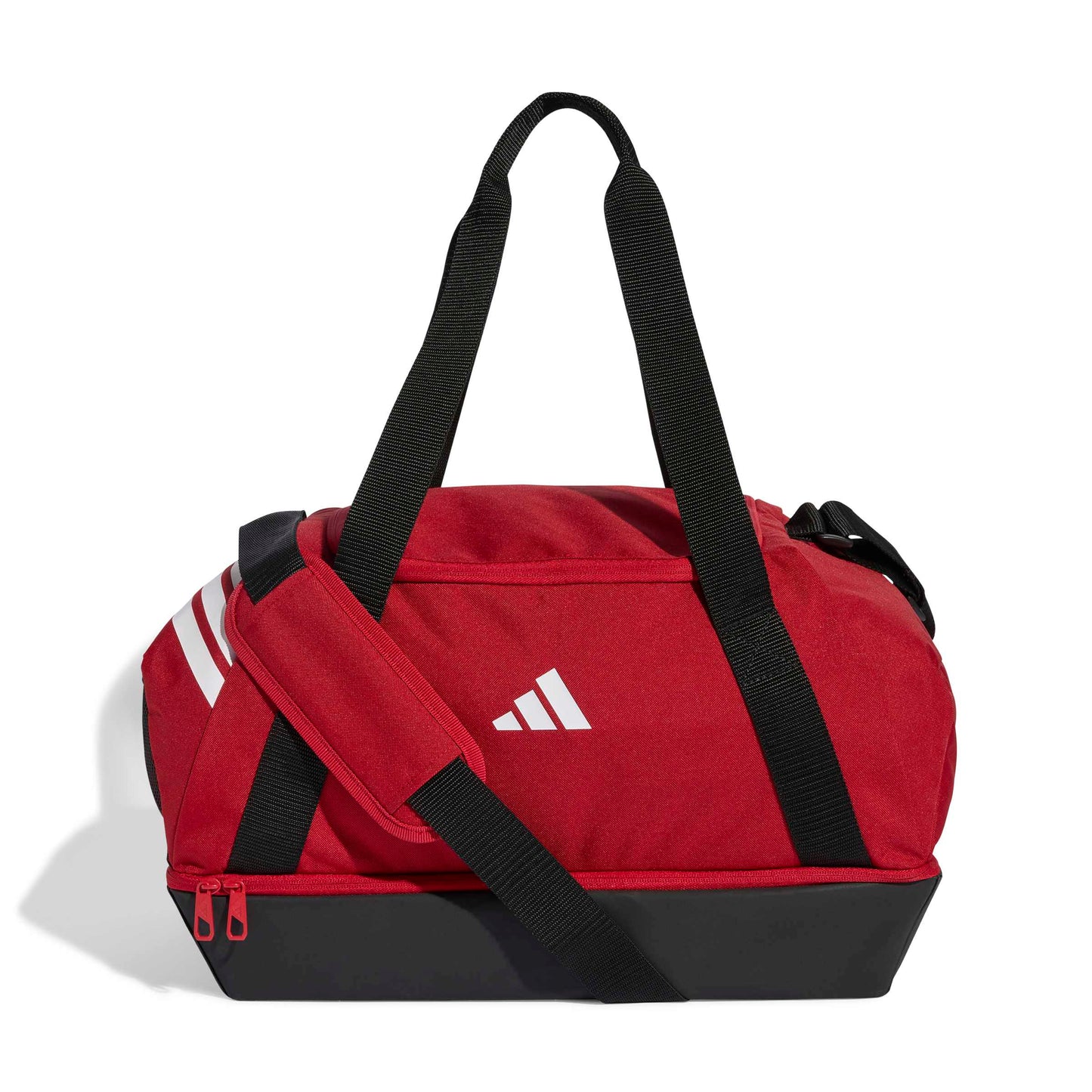 Adidas Tiro Duffle Bag With Bottom Compartment (Small) Team Power Red 2/White