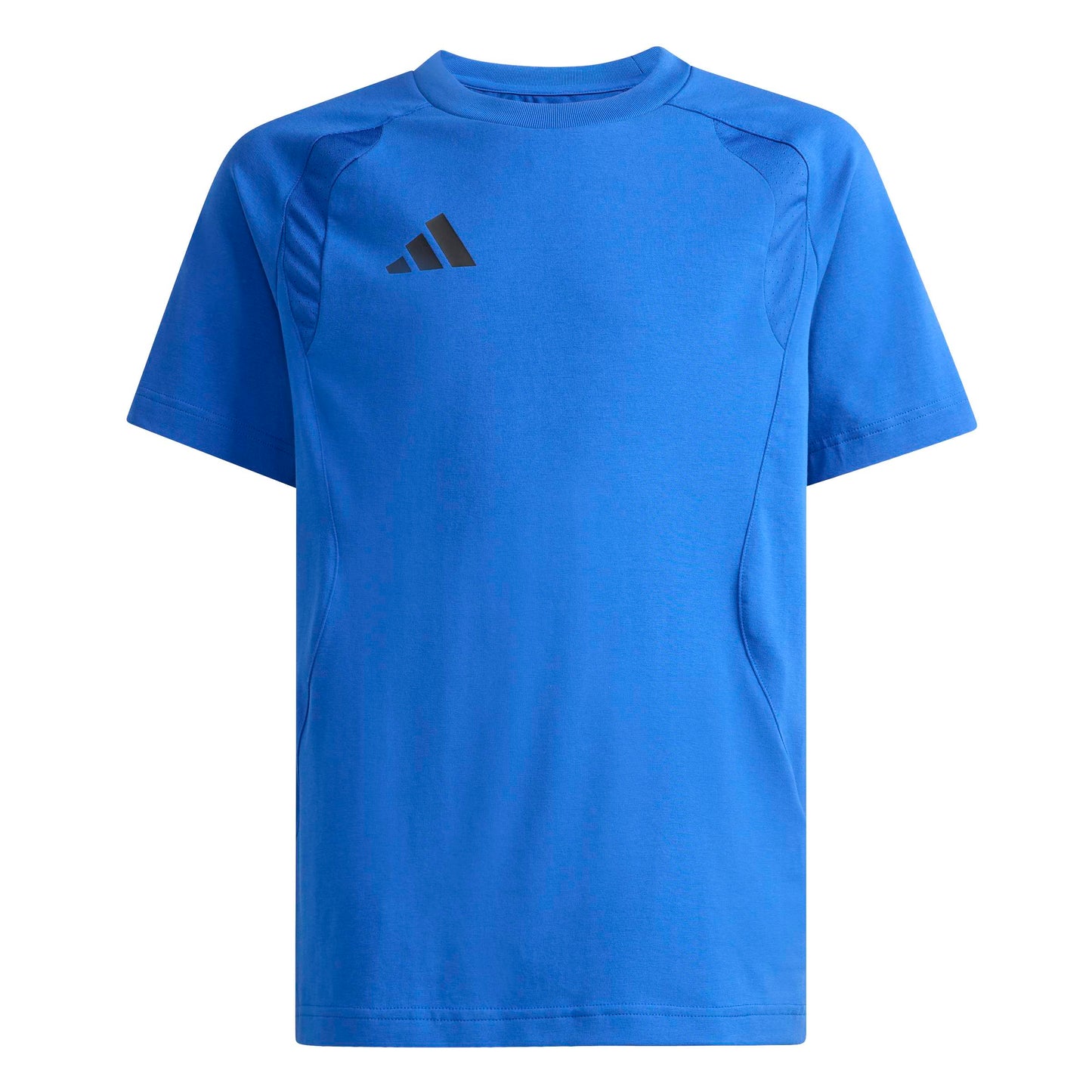 Adidas Junior Tiro Travel SS Cotton Tee Team Royal Blue/Black
