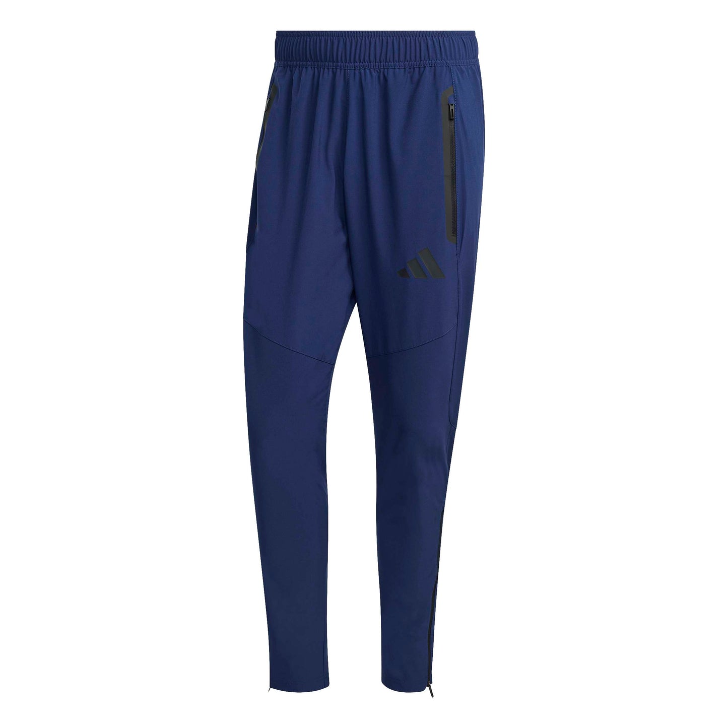 Adidas Tiro Travel Zip-Pocket Woven Track Pants Team Navy Blue 2/Black