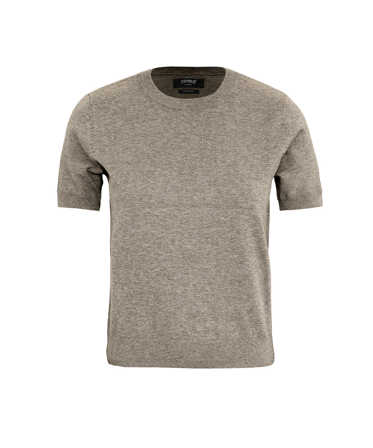 Women’s Brighton Short Sleeve Tee – Elegant Knitted Tee - N144F
