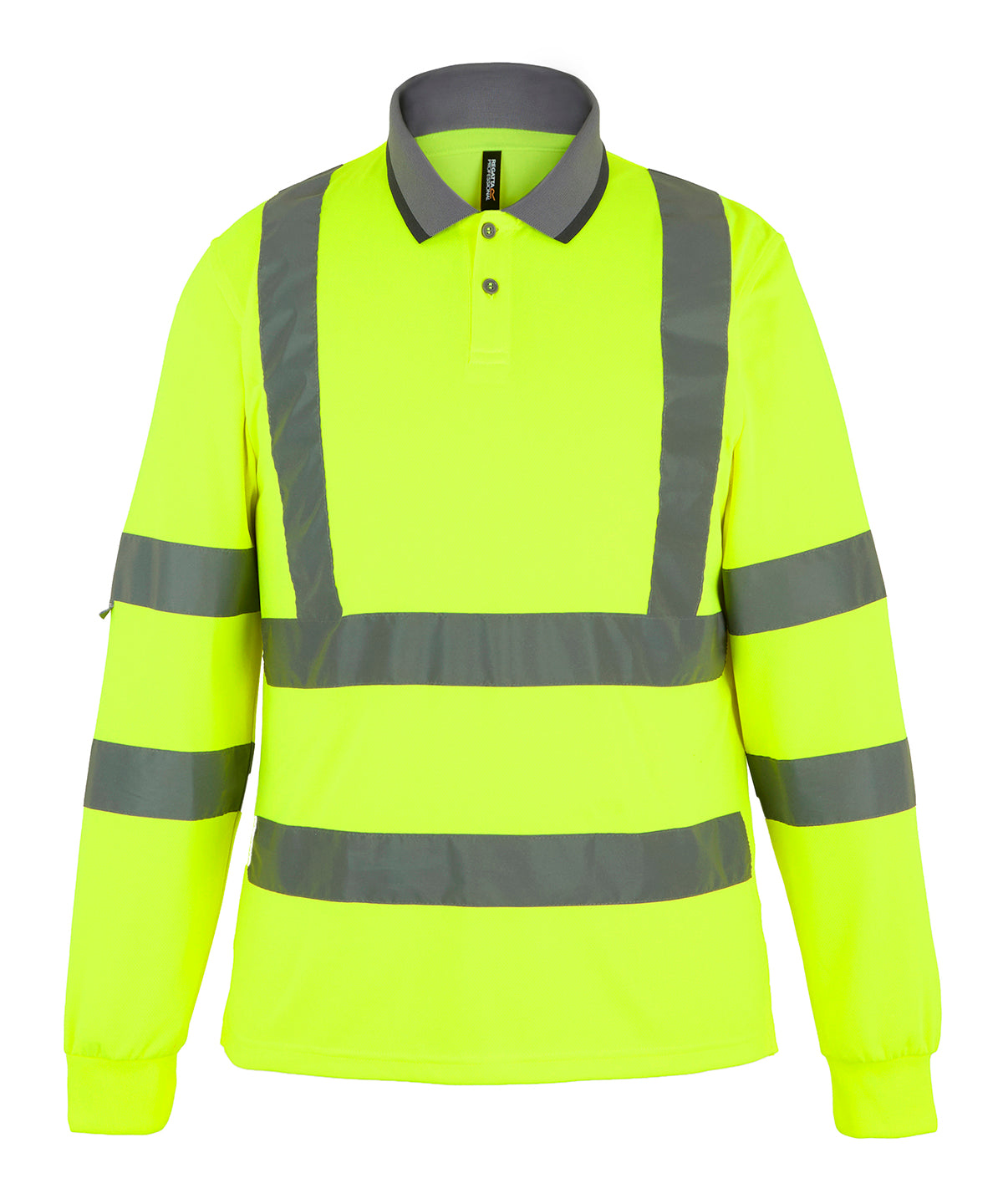 Hi-Vis Pro Contract Long Sleeve Polo - RG495