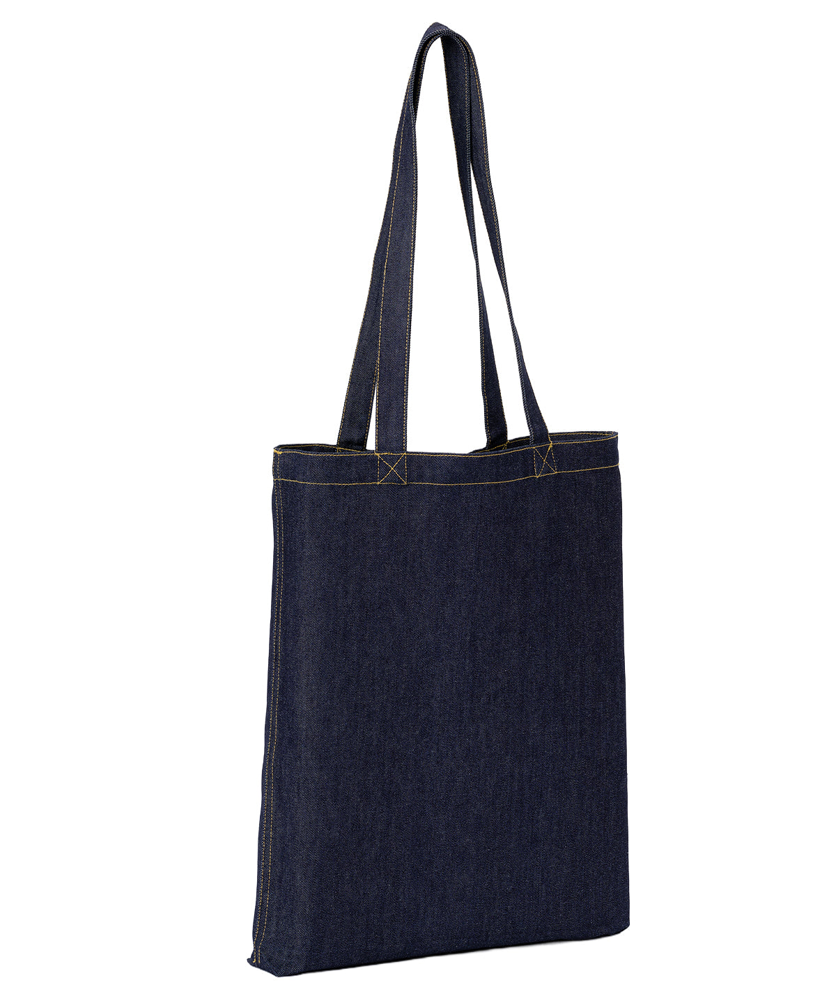Denim ‘Flat Base’ Shopper - RL550