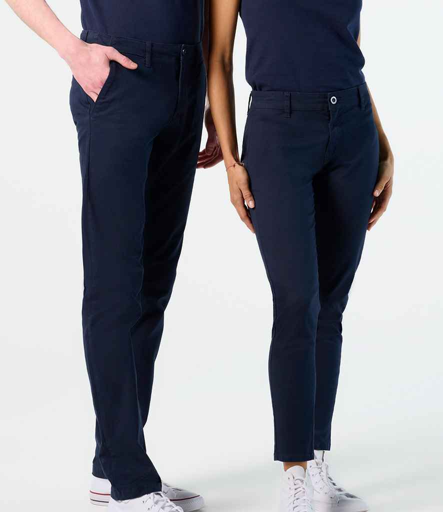 SOL'S Ladies Jules Chino Trousers 01425 in French Navy – model