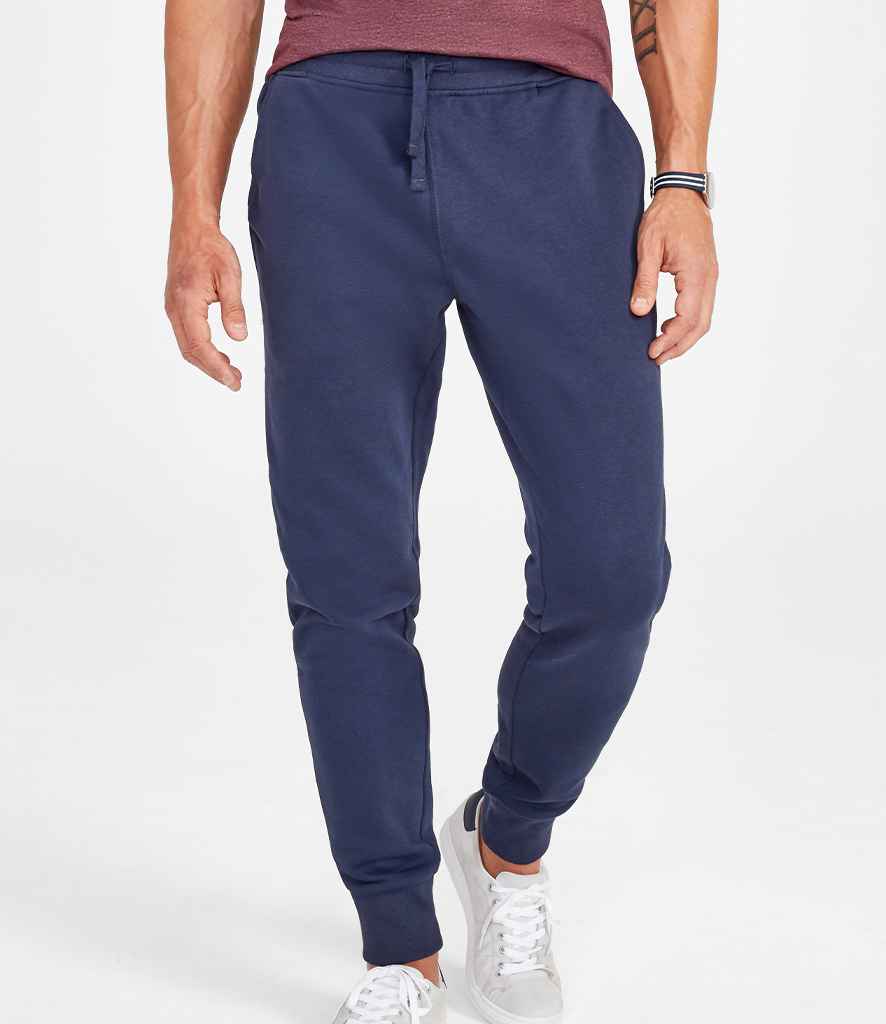 SOL'S Jake Slim Fit Jog Pants 02084 in French Navy – model
