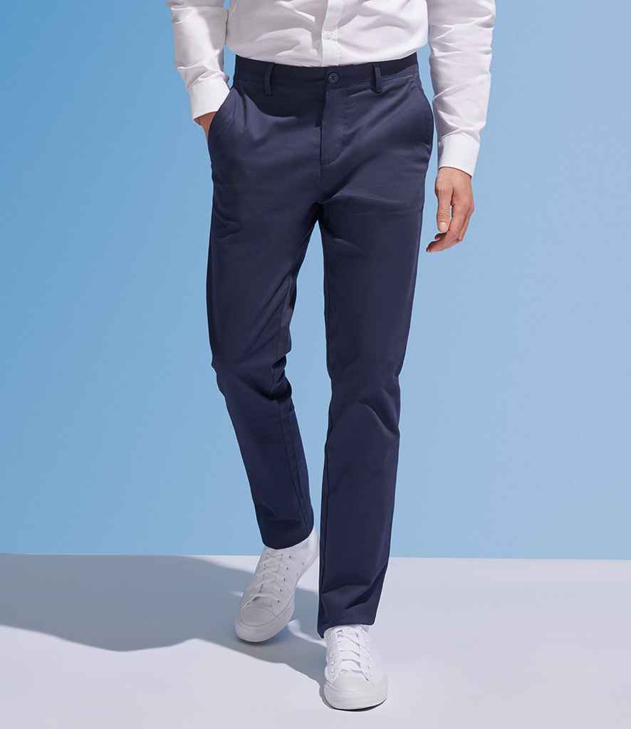 SOL'S Jared Stretch Trousers 02917 in French Navy – model