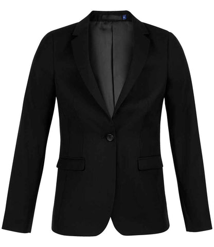 NEOBLU Ladies Marius Suit Jacket 03165 in Deep Black – front