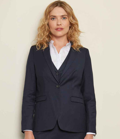 NEOBLU Ladies Marius Suit Jacket 03165 in Night Blue – model