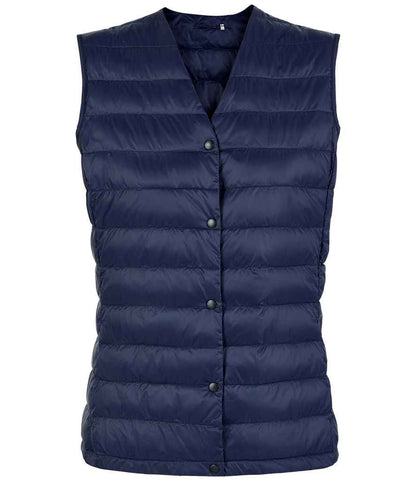 NEOBLU Ladies Arthur Lightweight Bodywarmer 03173 in Night Blue – front