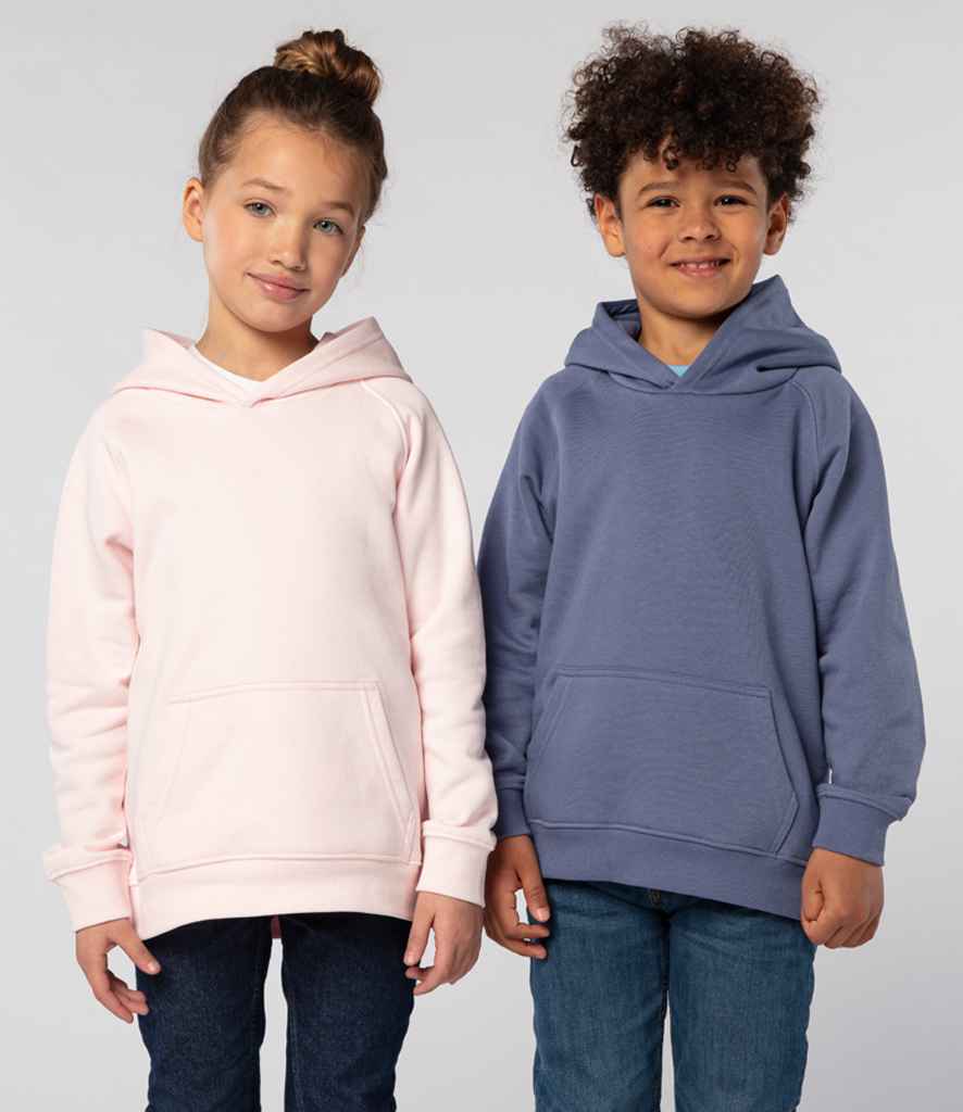SOL'S Kids Stellar Organic Hoodie 03576 in Pale Pink – model