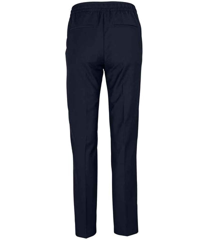 NEOBLU Ladies Germain Elasticated Waist Trousers 03779 in Night Blue – back