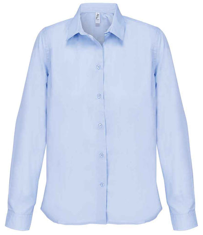 SOL'S Ladies Bailey Long Sleeve Poplin Shirt - 04771