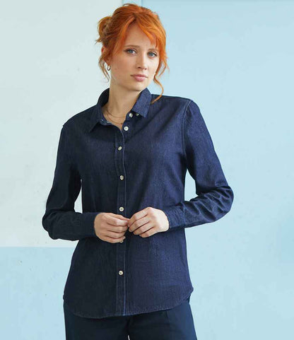NEOBLU Ladies Bennett Denim Shirt - 04797