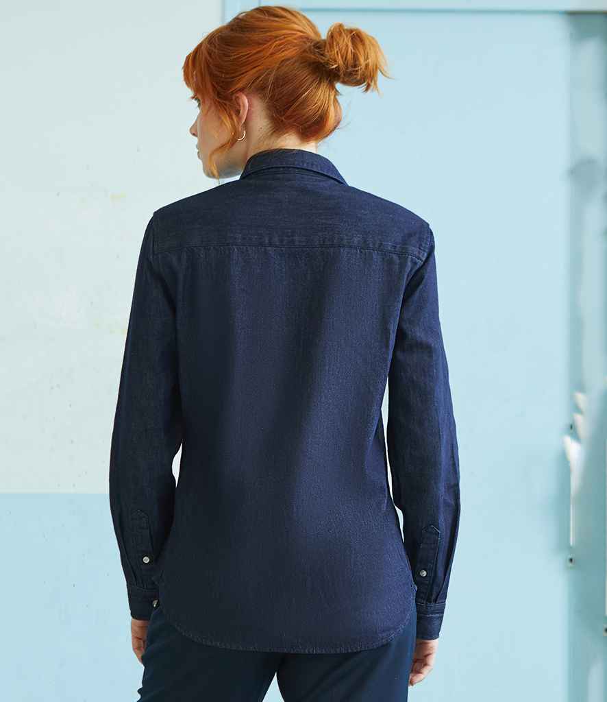 NEOBLU Ladies Bennett Denim Shirt - 04797