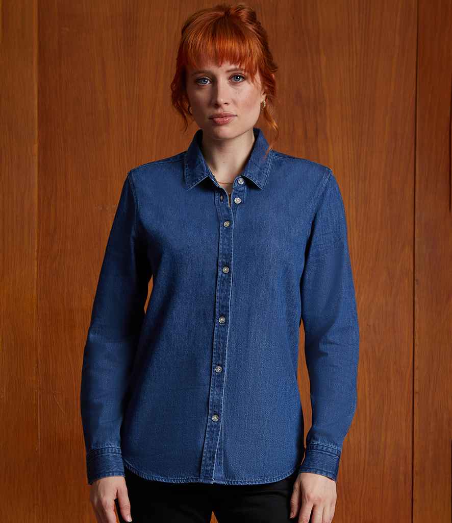 NEOBLU Ladies Bennett Denim Shirt - 04797