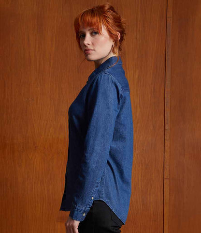 NEOBLU Ladies Bennett Denim Shirt - 04797
