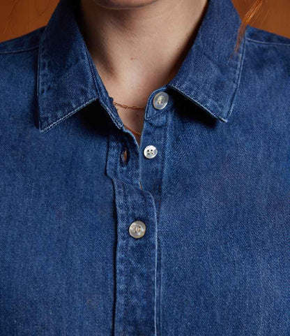 NEOBLU Ladies Bennett Denim Shirt - 04797