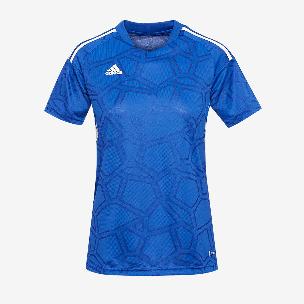 Adidas Condivo 22 Womens SS Matchday Shirt Team Royal Blue/White