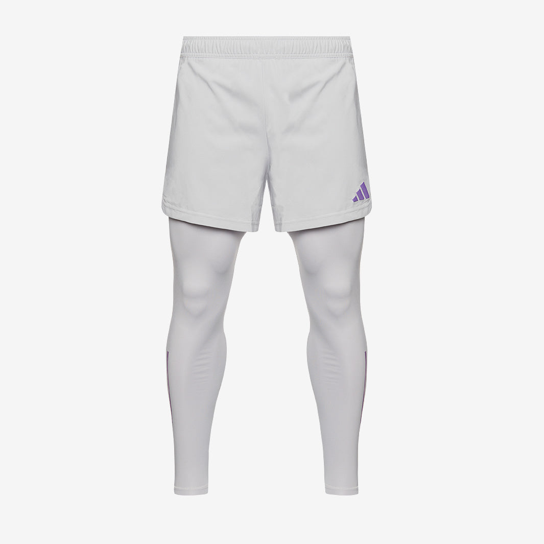 Adidas Tiro 23 Pro GK Tights Team Light Grey/Core White
