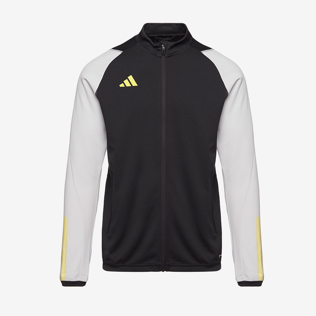 Adidas Tiro 23 Junior Competition Track Jacket Black/Team Light Grey/Impact Yellow