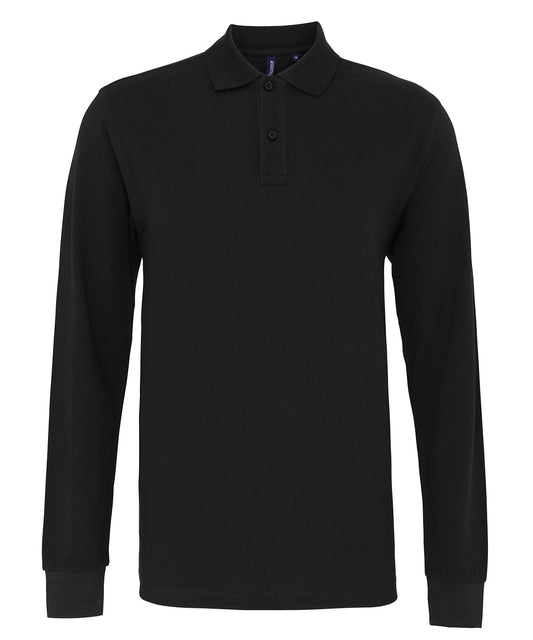 Men's Classic Fit Long Sleeved Polo - AQ030
