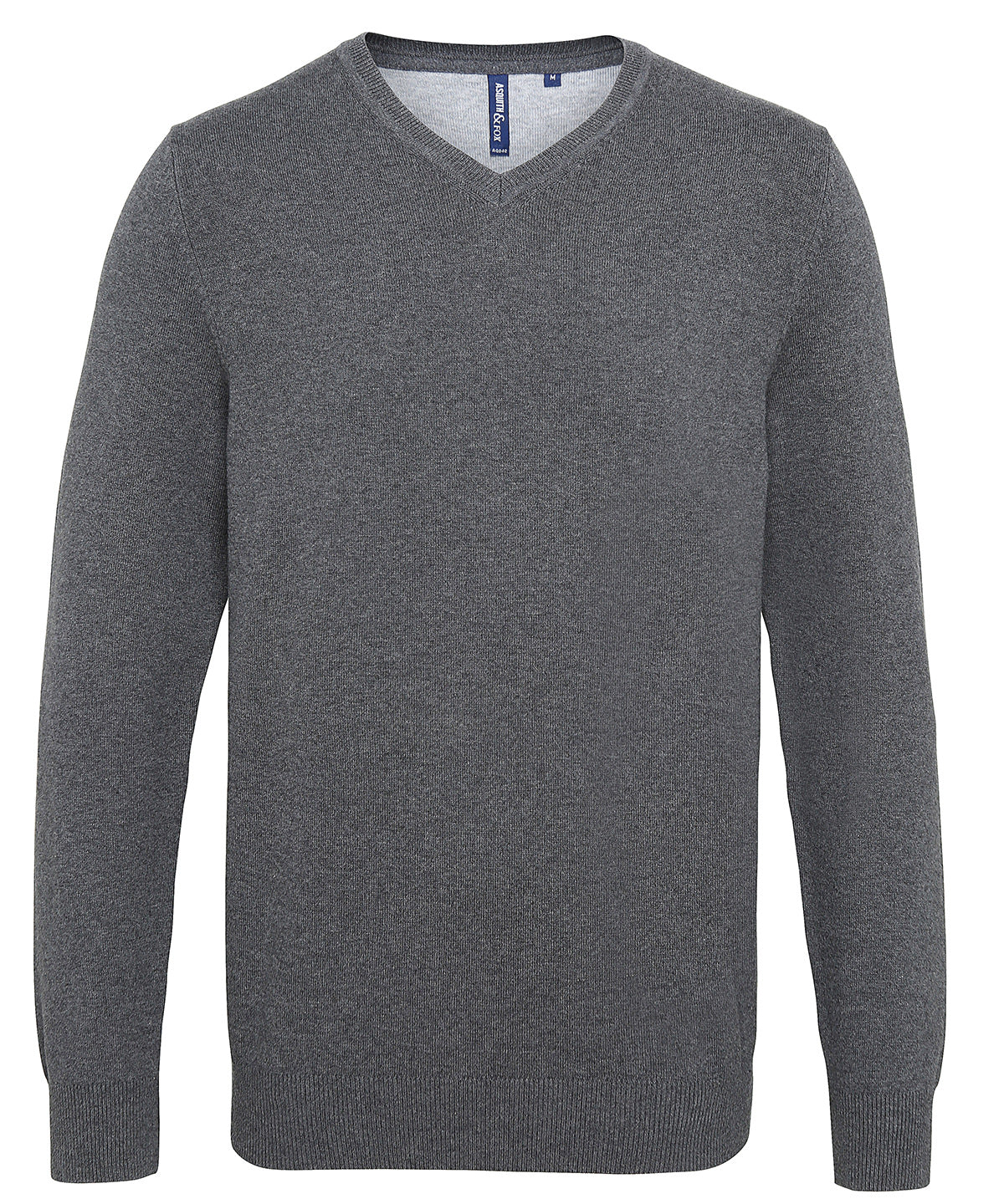 Men's Cotton Blend V-Neck Sweater - AQ042