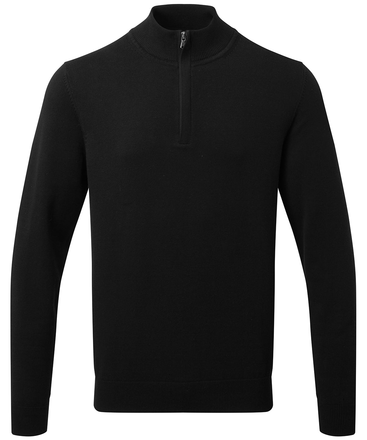 Men's Cotton Blend ¼ Zip Sweater - AQ048
