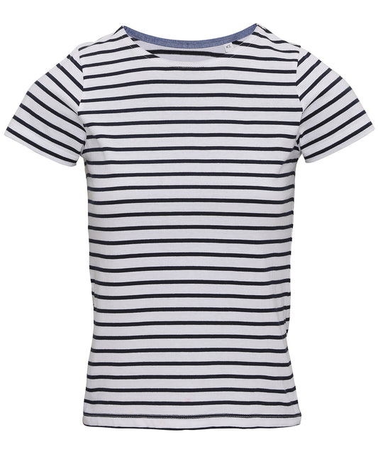 Women's Marinière Coastal Short Sleeve Tee - AQ073