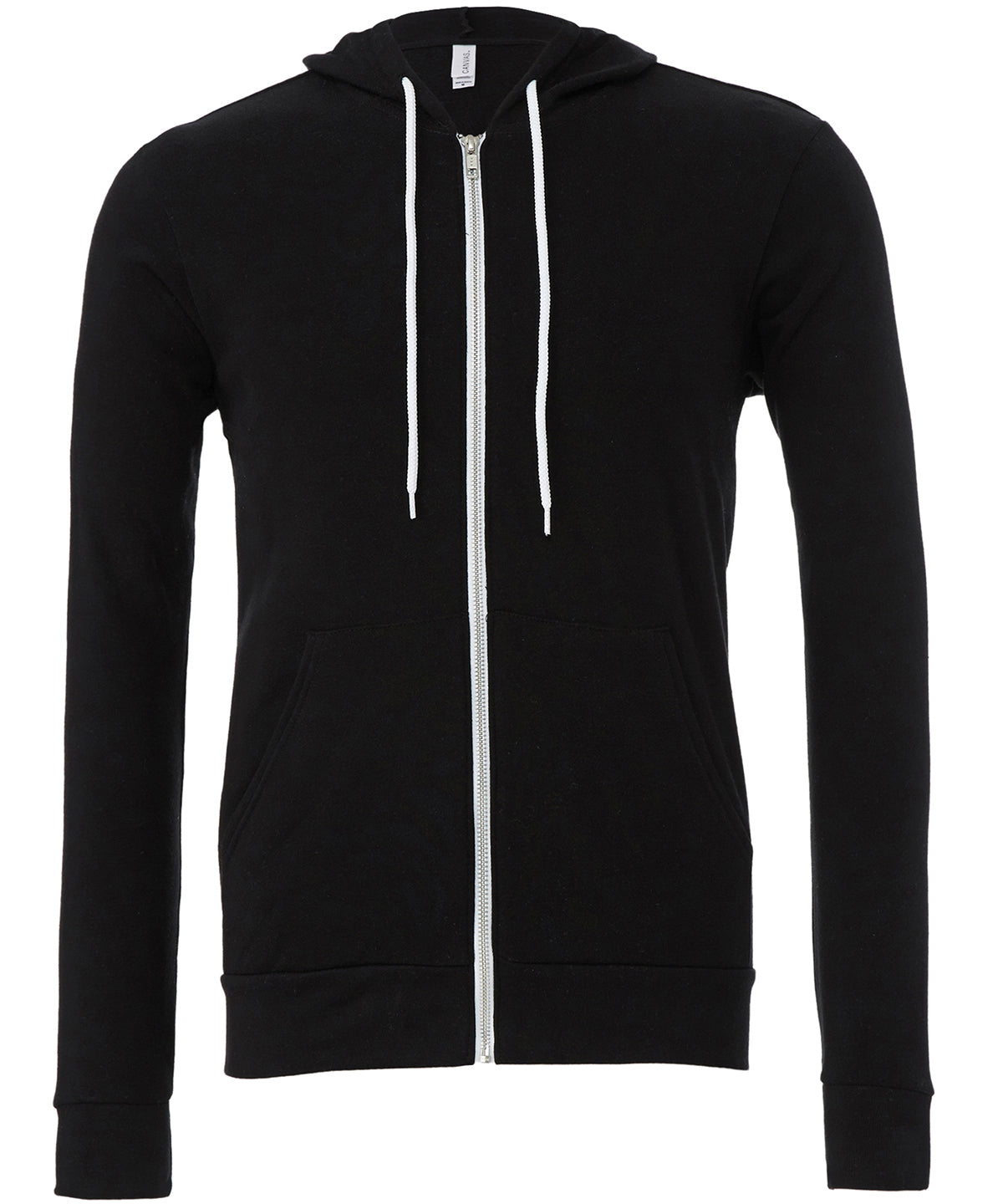 Unisex Polycotton Fleece Full-Zip Hoodie - BE106