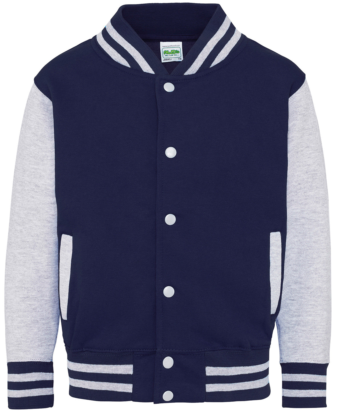 Just Hoods Kids Varsity Jacket - JH43J