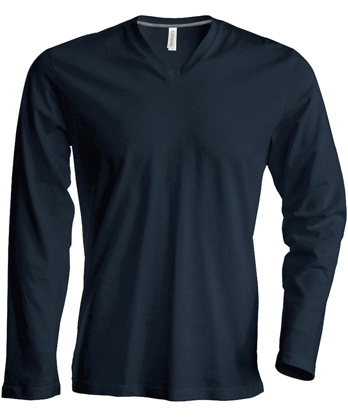 Men's Long-Sleeved V-Neck T-Shirt - KB358